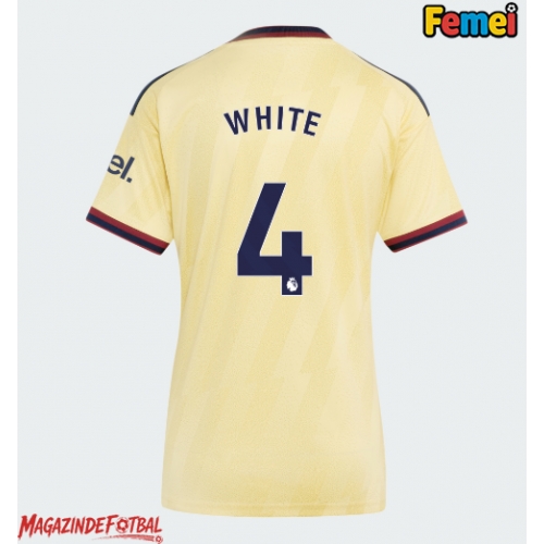 Arsenal Ben White #4 Tricou Fotbal Replică 2026-27 Femei Treilea Arsenal Ben White #4 Tricou Fotbal Replică 2026-27 Femei Treilea